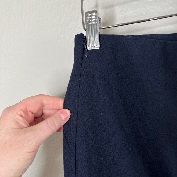 Bundle of 2 Ann Taylor Black and Navy Pencil Skirts Size 6 Business Professional - Picture 10 of 12